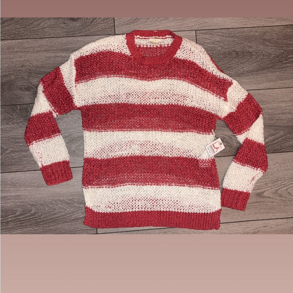 Forever 21 Size Small Women’s Striped Sweater New W/ Tags Loose Knit